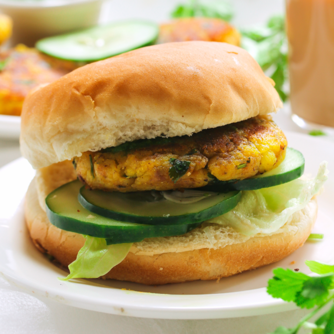 Aloo Tikki Burger