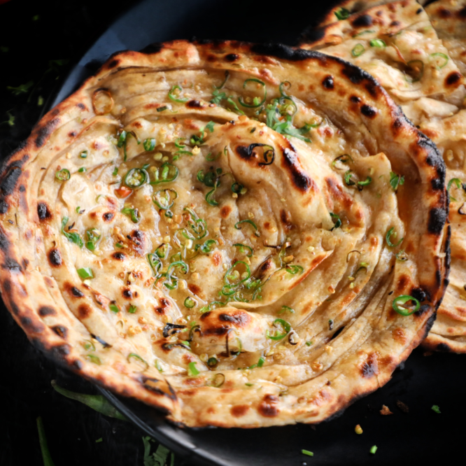 Green Chilli Parantha